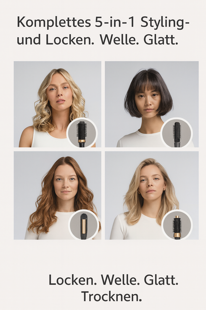 5-in-1 Haartrockner & Haarstyler