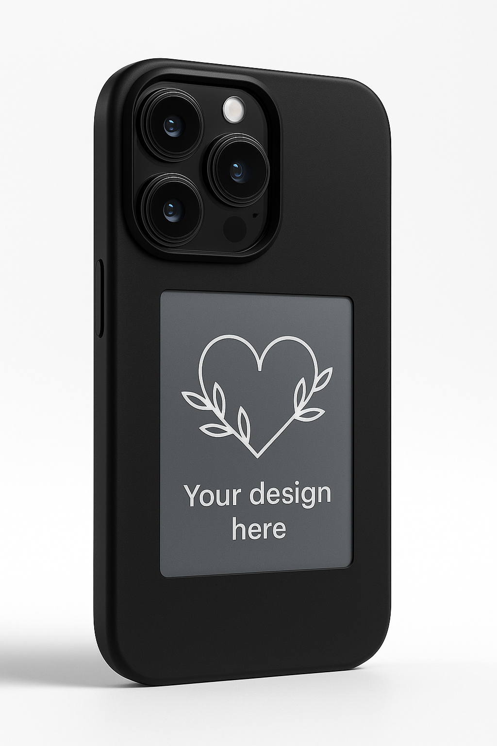E-Ink Handyhülle – personalisierbar, batteriefrei, luxuriöses Design
