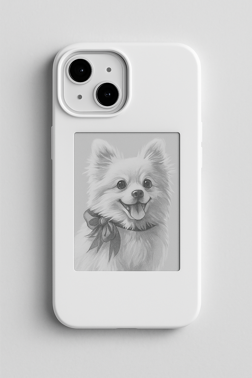 E-Ink Handyhülle – personalisierbar, batteriefrei, luxuriöses Design